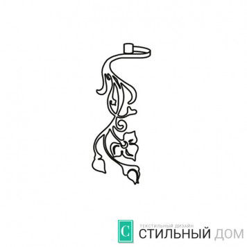 Наконечник Магнолия изогнутый