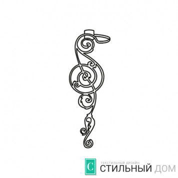 Наконечник Спира изогнутый