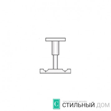 Кронштейн Потолочный двойной D10