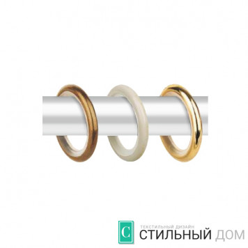 Кольцо круглое с пластиком D16 мм
