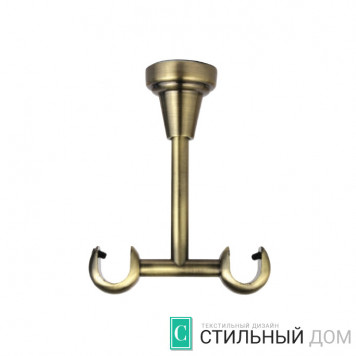 Кронштейн потолочный открытый 2 D16/16 мм