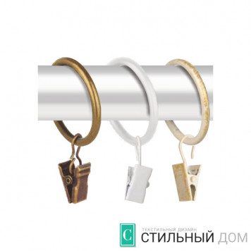 Кольцо круглое с зажимом D19 мм