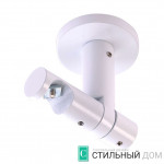 Кронштейн Потолочный I Лион Белый глянец D19 мм