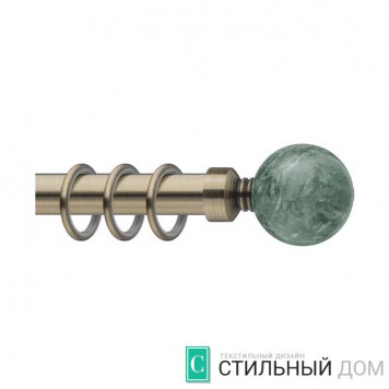 Наконечник Малахит D20 мм