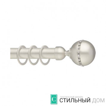 Наконечник Шар со стразами D20 мм