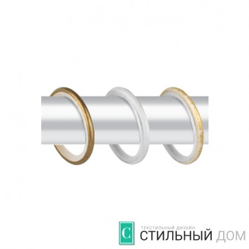 Кольцо круглое с пластиком D25 мм