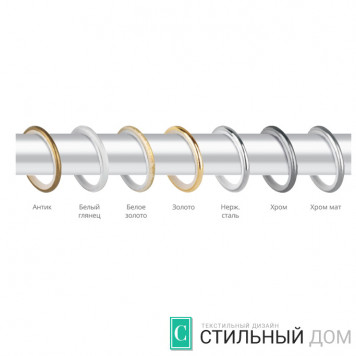Кольцо круглое с пластиком D25 мм-1