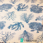 Ткань сток Mar Coral 3 Azul