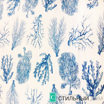 Ткань сток Mar Coral 3 Azul-1