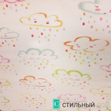 Ткань сток Nubes 7 Rosa