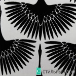 Ткань Г- FLOCK ONYX