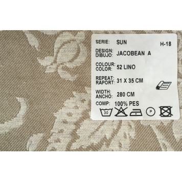Sun Jacobean A 52 Lino-2