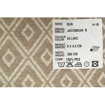 Sun Jacobean B 52 Lino-2